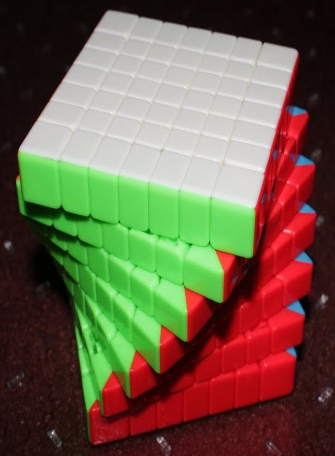 KITMEER 7X7X7 Stickerless Smooth Play Speed Cube Speedy Stress Buster Brainstorming Puzzle for Kids & Adults - Image 5